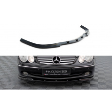 Maxton Design spoiler pod přední nárazník pro Mercedes CLK W209, černý lesklý plast ABS, facelift Maxton Design spoiler pod přední nárazník pro Mercedes CLK W209, černý lesklý plast ABS, facelift