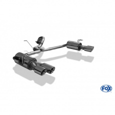 Fox Sportauspuff koncový tlumič výfuku s koncovkou 2x90 Typ 25 na obou stranách pro Honda Civic IX 04/2015-03/2017 s motorem 2.0