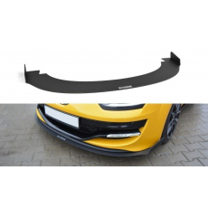 Maxton Design "Racing" spoiler pod přední nárazník pro Renault Megane RS Mk3, plast ABS bez povrchové úpravy