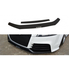 Maxton Design "Racing" spoiler pod přední nárazník pro Audi TT RS 8J, plast ABS bez povrchové úpravy, ver. 1