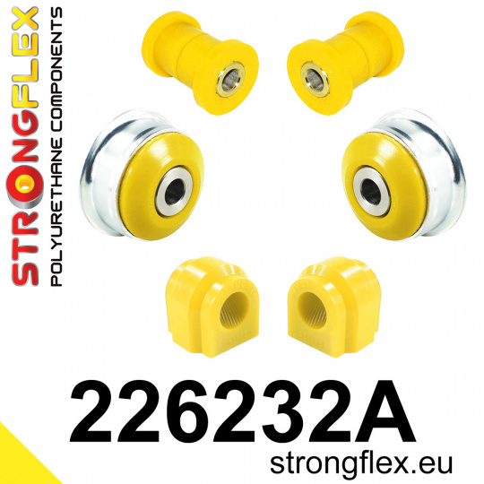226232A: Strongflex Sada silentbloků předního zavěšení varianta SPORT