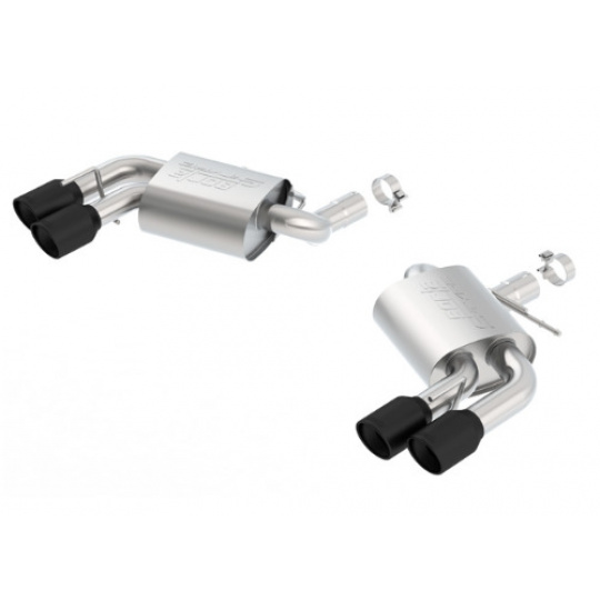 Borla koncový díl "S-Type" pro Chevrolet Camaro SS 6,2l 2-dvéř. bez NPP, r.v. od 16-20, typ koncovek: černé