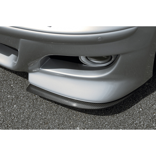Rieger lipa pod přední nárazník Rieger pro BMW řada 1 E87 sedan před faceliftem, 09/04-03/07, plast ABS s povrchovou úpravou Carbon-Look