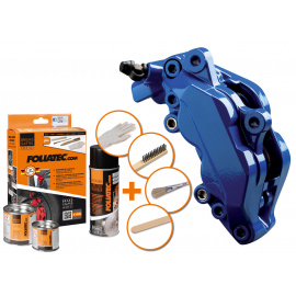 FOLIATEC dvousložková barva na brzdy, barva: modrá (RS blue)