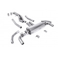 Milltek Sport Front Pipe-back pro Audi SQ7 4.0 V8 TT (benzin bez OPF) 2021-2024, využívá originálních koncovek