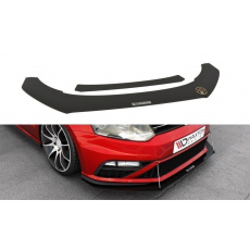 Maxton Design "Racing" spoiler pod přední nárazník pro Volkswagen Polo GTI Mk5 Facelift, plast ABS bez povrchové úpravy Maxton Design "Racing" spoiler pod přední nárazník pro Volkswagen Polo GTI Mk5 Facelift, plast ABS bez povrchové úpravy