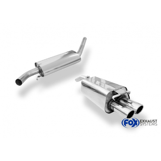 Fox Sportauspuff koncový a přední tlumič výfuku pro Audi A6 C3, C4 s motorem 1.9, 2.0, 2.2, 2.3, 2.4 D, 2.6, 2.8, s pohonem předních kol, pro vozidla bez snížení podvozku Fox Sportauspuff koncový a přední tlumič výfuku pro Audi A6 C3, C4 s motorem 1.9, 2.0, 2.2, 2.3, 2.4 D, 2.6, 2.8, s pohonem předních kol, pro vozidla bez snížení podvozku