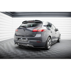 Maxton Design středový spoiler pod zadní nárazník s žebrováním pro Renault Megane GT Mk3 Facelift, černý lesklý plast ABS Maxton Design středový spoiler pod zadní nárazník s žebrováním pro Renault Megane GT Mk3 Facelift, černý lesklý plast ABS
