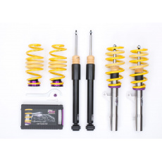 Výškově stavitelný podvozek KW V2 s nastavitelnou tuhostí pro Volkswagen Caddy III box (2CA, 2CH, 2KA, 2KH) max zatížení PN do 1075 kg, s uchycením předního tlumiče 55 mm Výškově stavitelný podvozek KW V2 s nastavitelnou tuhostí pro Volkswagen Caddy III box (2CA, 2CH, 2KA, 2KH) max zatížení PN do 1075 kg, s uchycením předního tlumiče 55 mm