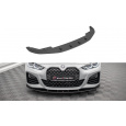 Maxton Design "Street Pro" spoiler pod přední nárazník pro BMW řada 4 G26 M-Pack, plast ABS bez povrchové úpravy, s červenou linkou