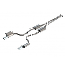 Borla Cat-Back výfukový systém "ATAK" pro Dodge Charger GT 3,6l V6, s aut. převodovkou, RWD/AWD, 4-dvéř., r.v. 2019-2023, typ koncovek: chromové