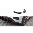 Maxton Design boční difuzory pod zadní nárazník ver.1 pro Hyundai Kona N Mk1, carbon-Look