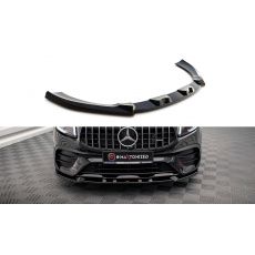 Maxton Design spoiler pod přední nárazník pro Mercedes GLB X247 GLB 35 AMG, černý lesklý plast ABS