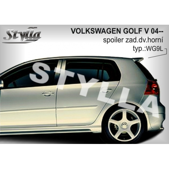 Stylla spoiler zadních dveří VW Golf V (5) htb