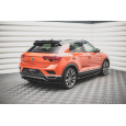 Maxton Design prodloužení spoileru pro Volkswagen T-Roc Mk1, černý lesklý plast ABS