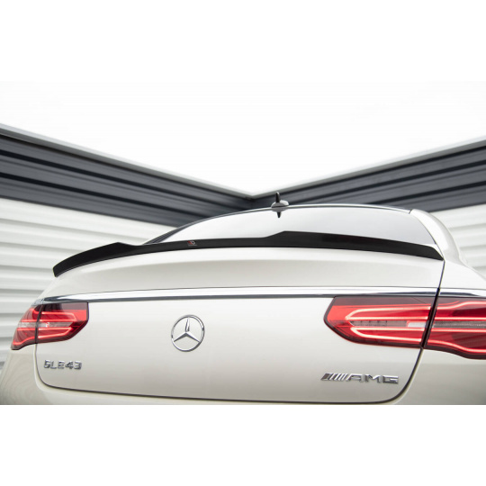Maxton Design prodloužení spoileru pro Mercedes GLE Coupe C292 AMG 43, Coupe C292 AMG-Line, černý lesklý plast ABS