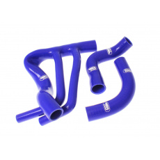 Samco Sport 3-dílná sada silikonových hadic pro vedení chladicí kapaliny pro Peugeot 205 GTi 1985 - 1992 1.6/1.9 (s vodou chlazeným olejovým chladičem s výměníkem tepla), barva: modrá
