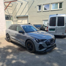 Maxton Design difuzory pod boční prahy pro Audi E-Tron S-Line, černý lesklý plast ABS Maxton Design difuzory pod boční prahy pro Audi E-Tron S-Line, černý lesklý plast ABS