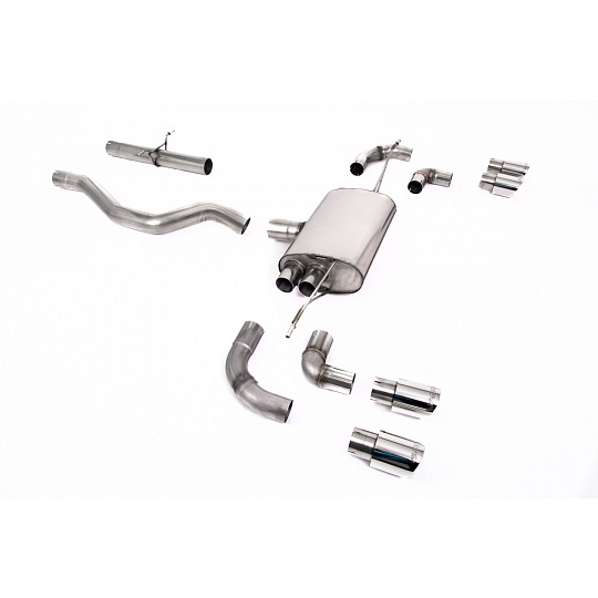 Milltek Sport výfukový systém OPF/GPF Back bez rezonátoru (hlasitější) pro Land rover Defender 90 2.0 I4 P300/P400e (s OPF/GPF a bez OPF/GPF) 2020-2024, GT-90 leštěné koncovky Milltek Sport výfukový systém OPF/GPF Back bez rezonátoru (hlasitější) pro Land rover Defender 90 2.0 I4 P300/P400e (s OPF/GPF a bez OPF/GPF) 2020-2024, GT-90 leštěné koncovky