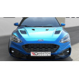 Maxton Design výdechy kapoty pro Ford Focus Mk4, černý lesklý plast ABS