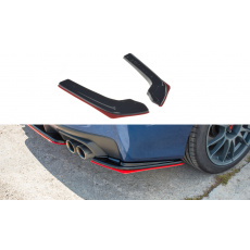 Maxton Design boční difuzory pod zadní nárazník ver.2 pro Subaru Impreza Mk4, černý lesklý plast ABS s červenou linkou Maxton Design boční difuzory pod zadní nárazník ver.2 pro Subaru Impreza Mk4, černý lesklý plast ABS s červenou linkou