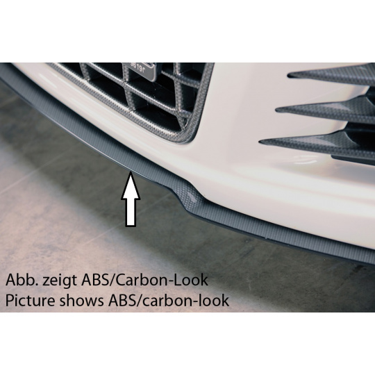 Rieger lipa pod přední nárazník Rieger pro Volkswagen Scirocco 3 13 2-dvéř. před faceliftem, 08/08-04/14, plast ABS bez povrchové úpravy, pod přední nárazník Rieger obj. kód K 00014102/03