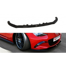 Maxton Design spoiler pod přední nárazník ver.1 pro Mazda Mx-5 Mk4 ND, černý lesklý plast ABS Maxton Design spoiler pod přední nárazník ver.1 pro Mazda Mx-5 Mk4 ND, černý lesklý plast ABS