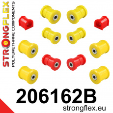 206162B: Strongflex Sada silentbloků předního a zadního zavěšení 206162B: Strongflex Sada silentbloků předního a zadního zavěšení