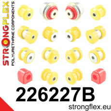 226227B: Strongflex Sada silentbloků zadního zavěšení 226227B: Strongflex Sada silentbloků zadního zavěšení