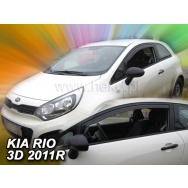 HEKO ofuky oken Kia Rio 3dv (2012-2017) přední
