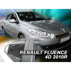 HEKO ofuky oken Renault Fluence 4dv (2009-2020) přední + zadní