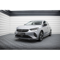 Maxton Design spoiler pod přední nárazník ver.2 pro Opel Corsa F (Mk6), černý lesklý plast ABS Maxton Design spoiler pod přední nárazník ver.2 pro Opel Corsa F (Mk6), černý lesklý plast ABS