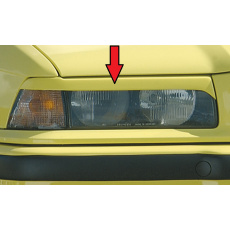 Rieger mračítka světlometů pro BMW řada 3 E36 compact, sedan, touring, plast ABS bez povrchové úpravy