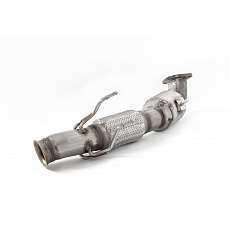 Milltek Sport HJS Tuning ECE Downpipes Large Bore Downpipe s 200 Cell High-Flow katalyzátorem s homologací pro Ford Focus Mk3 RS 2.3l EcoBoost 4wd 5-dvéř. Hatchback 2016-2018