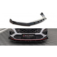 Maxton Design spoiler pod přední nárazník s křidélky ver.2 pro Hyundai Kona N Mk1, carbon-Look