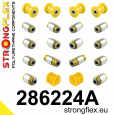 286224A: Strongflex Sada silentbloků zadního zavěšení varianta SPORT