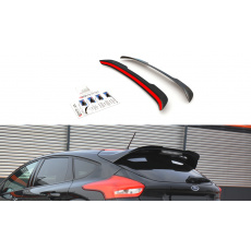 Maxton Design prodloužení spoileru pro Ford Focus Mk3 Facelift, černý lesklý plast ABS Maxton Design prodloužení spoileru pro Ford Focus Mk3 Facelift, černý lesklý plast ABS