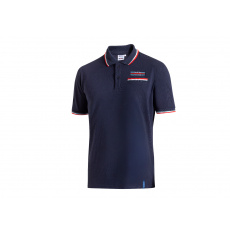 Sparco Polo triko Martini Racing s náprsní kapsičkou, barva: modrá, velikost: XXXL Sparco Polo triko Martini Racing s náprsní kapsičkou, barva: modrá, velikost: XXXL