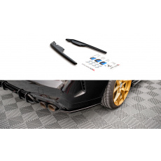 Maxton Design boční difuzory pod zadní nárazník pro BMW řada 2 Gran Coupe F44 (2019-)/M235i, Carbon-Look Maxton Design boční difuzory pod zadní nárazník pro BMW řada 2 Gran Coupe F44 (2019-)/M235i, Carbon-Look