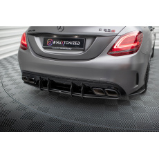 Maxton Design "Street Pro" difuzor zadního nárazníku pro Mercedes třída C W205 Facelift/63 AMG/Sedan/Estate, plast ABS bez povrchové úpravy Maxton Design "Street Pro" difuzor zadního nárazníku pro Mercedes třída C W205 Facelift/63 AMG/Sedan/Estate, plast ABS bez povrchové úpravy