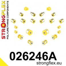 026246A: Strongflex Sada silentbloků zadního zavěšení varianta SPORT 026246A: Strongflex Sada silentbloků zadního zavěšení varianta SPORT
