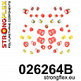 026264B: Strongflex Kompletní sada polyuretanových silentbloků pro zavěšení
