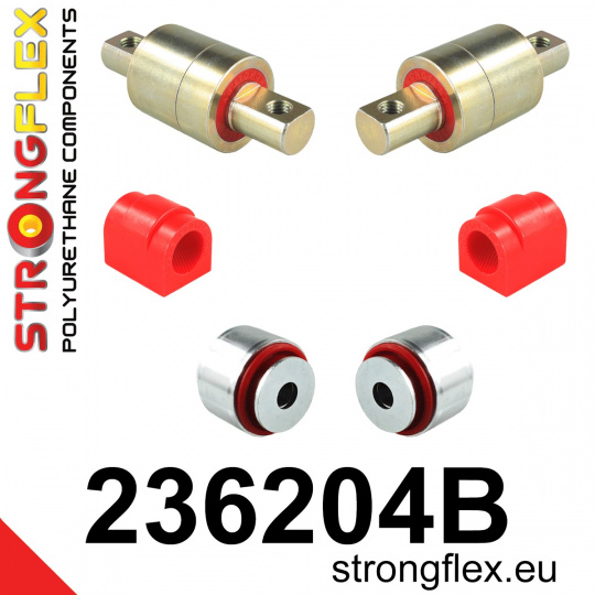 236204B: Strongflex Sada silentbloků předního zavěšení