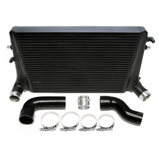 TA Technix černý intercooler kit VW Golf V / VI (typ 1K) 1.4 TSI / 2.0 TSI / 2.0 TDI s větší tloušťkou chladiče