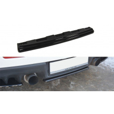 Maxton Design středový spoiler zadního nárazníku bez žebrování pro Mitsubishi Lancer Evo Mk10, Carbon-Look Maxton Design středový spoiler zadního nárazníku bez žebrování pro Mitsubishi Lancer Evo Mk10, Carbon-Look