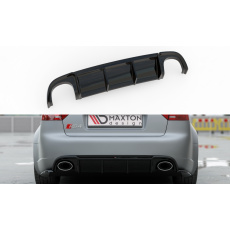 Maxton Design vložka zadního nárazníku pro Audi RS4 B7, černý lesklý plast ABS Maxton Design vložka zadního nárazníku pro Audi RS4 B7, černý lesklý plast ABS