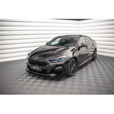 Maxton Design spoiler pod přední nárazník ver.2 pro BMW řada 2 Gran Coupe F44 (2019-)/M-Pack, černý lesklý plast ABS