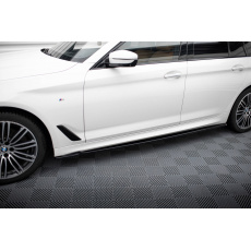 Maxton Design difuzory pod boční prahy ver.2 pro BMW řada 5 G30, G31, černý lesklý plast ABS, M-pack Maxton Design difuzory pod boční prahy ver.2 pro BMW řada 5 G30, G31, černý lesklý plast ABS, M-pack