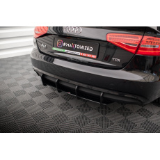 Maxton Design "Street Pro" difuzor zadního nárazníku pro Audi A4 B8 FL, plast ABS bez povrchové úpravy Maxton Design "Street Pro" difuzor zadního nárazníku pro Audi A4 B8 FL, plast ABS bez povrchové úpravy