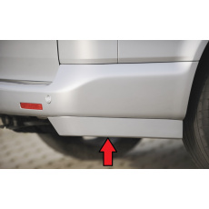Rieger spoiler pod zadní nárazník pro Volkswagen T5 bus vč. faceliftu r.v. 04/03-08/09, 09/09-, plast ABS bez povrchové úpravy, pravý Rieger spoiler pod zadní nárazník pro Volkswagen T5 bus vč. faceliftu r.v. 04/03-08/09, 09/09-, plast ABS bez povrchové úpravy, pravý